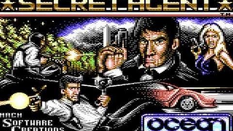 Commodore 64: Sly Spy   Secret Agent game ending by Ocean Software
