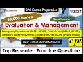 CPT Evaluation and Management Emergency Department, Critical Care and Newborn Care Services