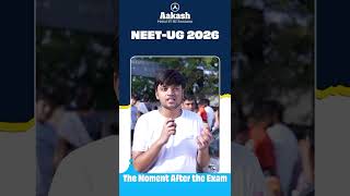 First Reaction 😱 | NEET 2026 Students શું કહે છે? | Aakash Insistute (Gujarati). #neet