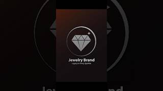 how to design diamond logo in illustrator #logodesign #diamondlogo