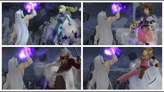 Sephiroth Down Throw On EVERYONE (With DLC)