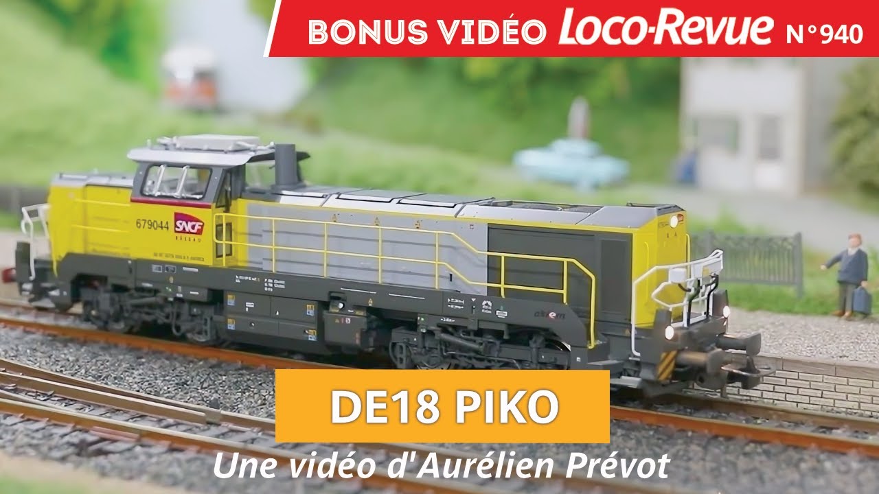 La DE 18 Piko - Complément à Loco-Revue 940