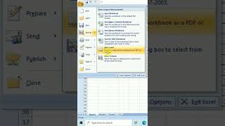 #How create offline Pdf in MS Excel.......