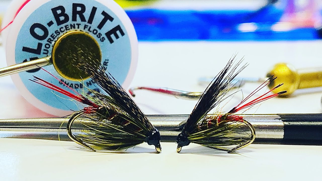 Tying Red Ribbed Sooty Olive, with Scott Jackson