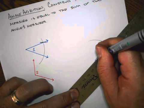 Construction of Angle Addition
