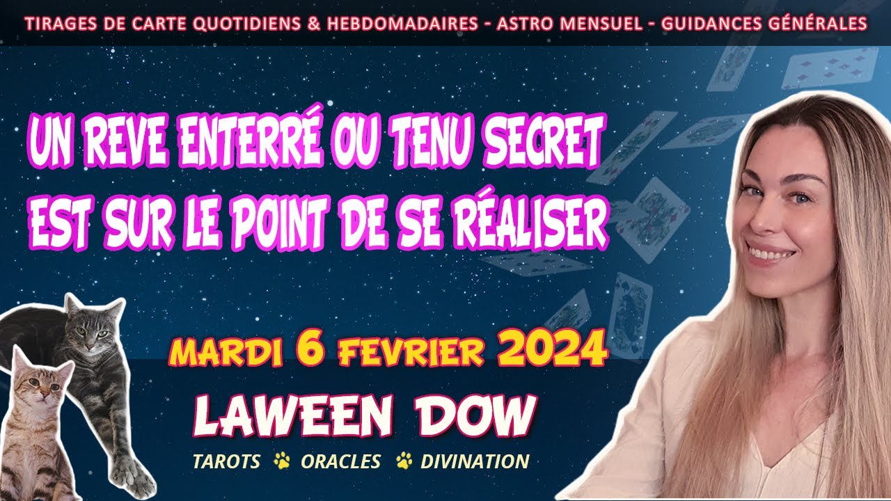 Un rêve enterré ou tenu secret est sur le point de se réaliser