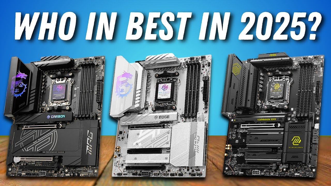 Best Motherboards 2025 [ASUS vs MSI vs Gigabyte – Who’s #1?] - YouTube