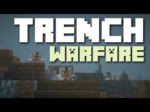 Trench Warfare explained through MINECRAFT