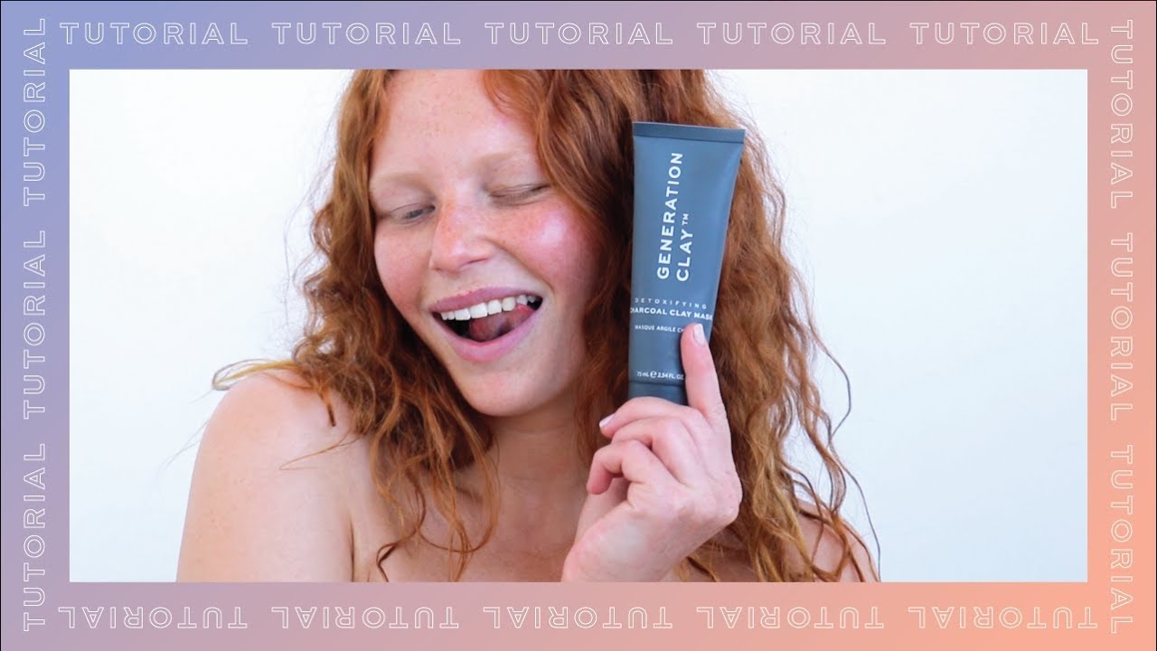 GENERATION CLAY Detoxifying Charcoal Clay Mask 100g | HOW TO
