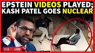 LIVE | Kash Patel's Epstein Video Played In Congressional Hearing; Watch His Outburst | Trump News