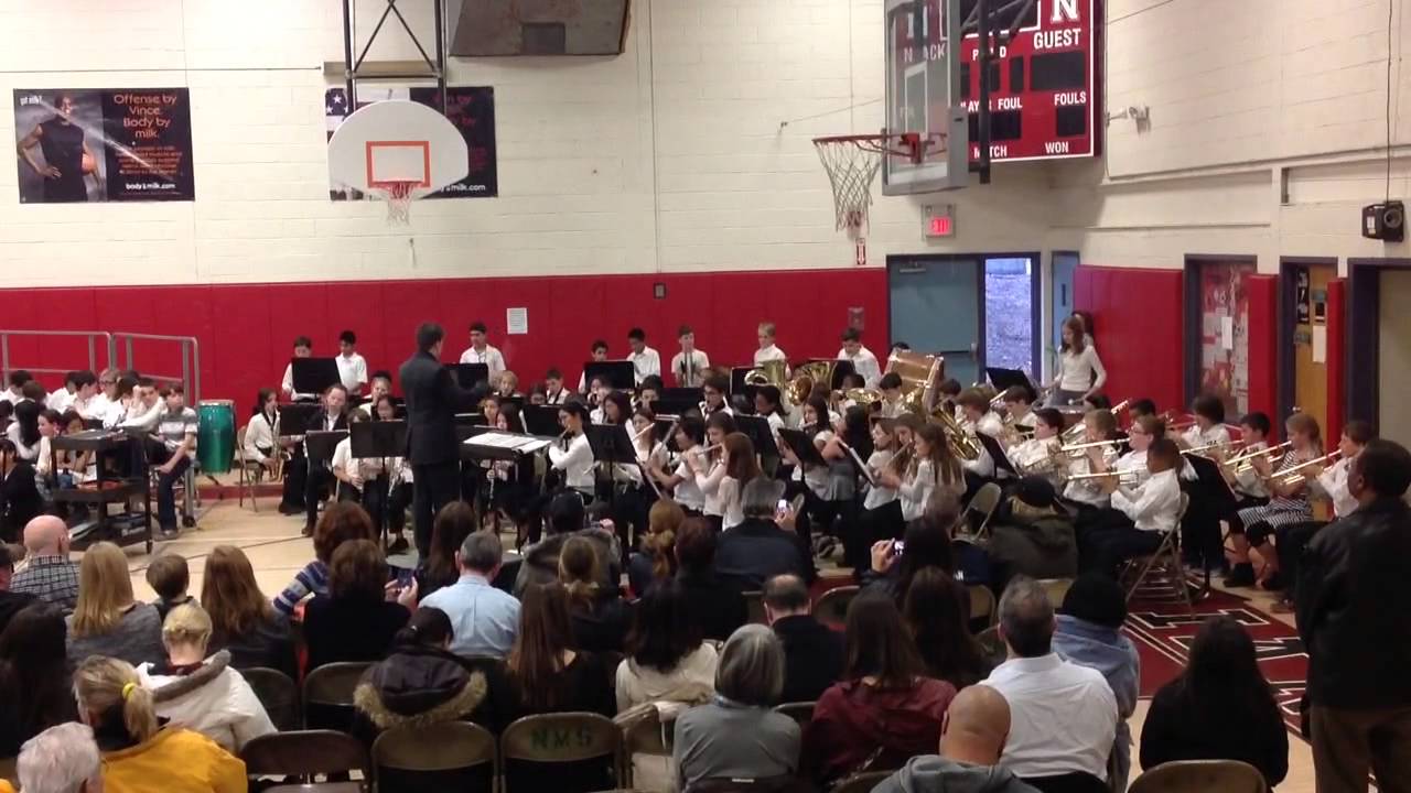 NYACK MIDDLE SCHOOL 6th GRADE 12914 "CAMBRIDGE OVERTURE" YouTube