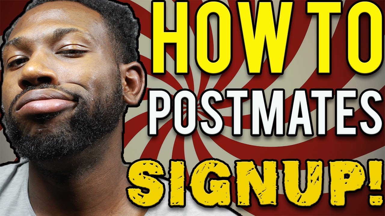 Postmates Tips and Tricks How To Postmates Signup! YouTube
