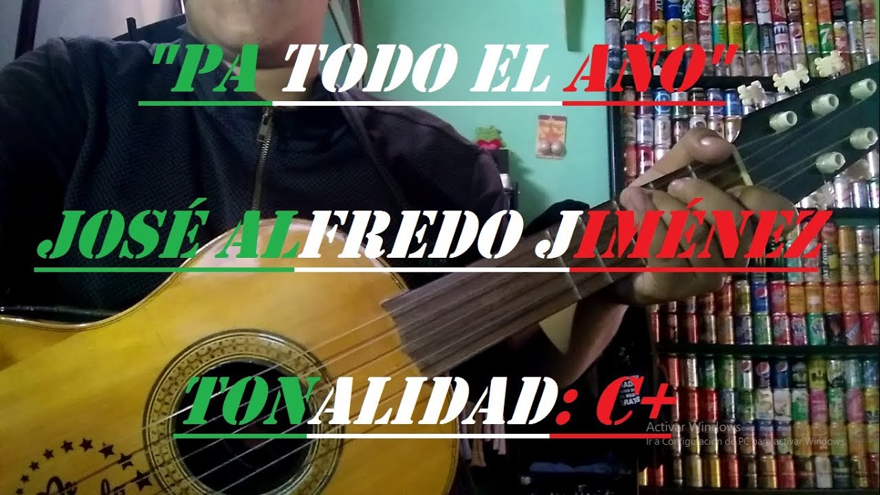 Pa Todo El Año - José Alfredo Jiménez - Vihuela - YouTube