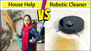 Maid VS. Robotic Cleaner | Honest Comparison | MecTURING S9 Pro Robotic Vacuum Cleaner Review screenshot 3