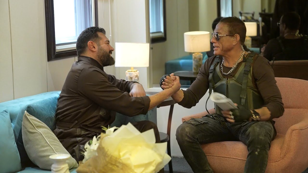 مقدمة رامز جلال لحلقة عمرو يوسف ومقابلة فاندام في رامز موفي ستار