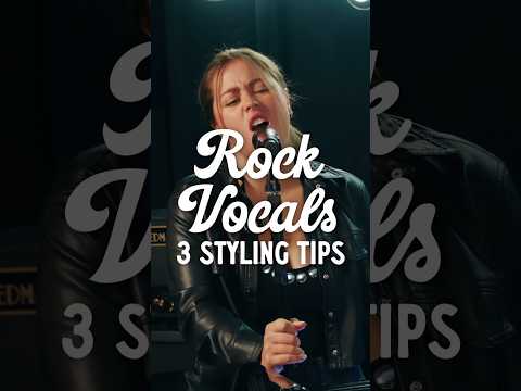 How to Add Rock to Your Singing | 3 Rock Styling Techniques