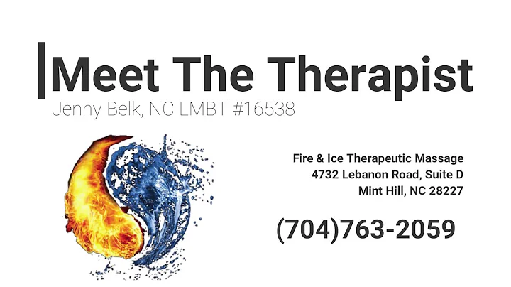 Meet The Therapist: Jenny Belk, NC LMBT#16538