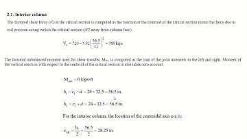 Design of RC Combined Footing