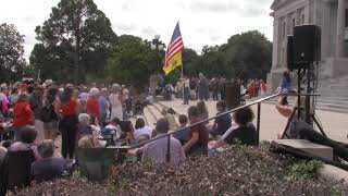 Footage of the Arkansas State Capitol Medical Freedom Rally 92921