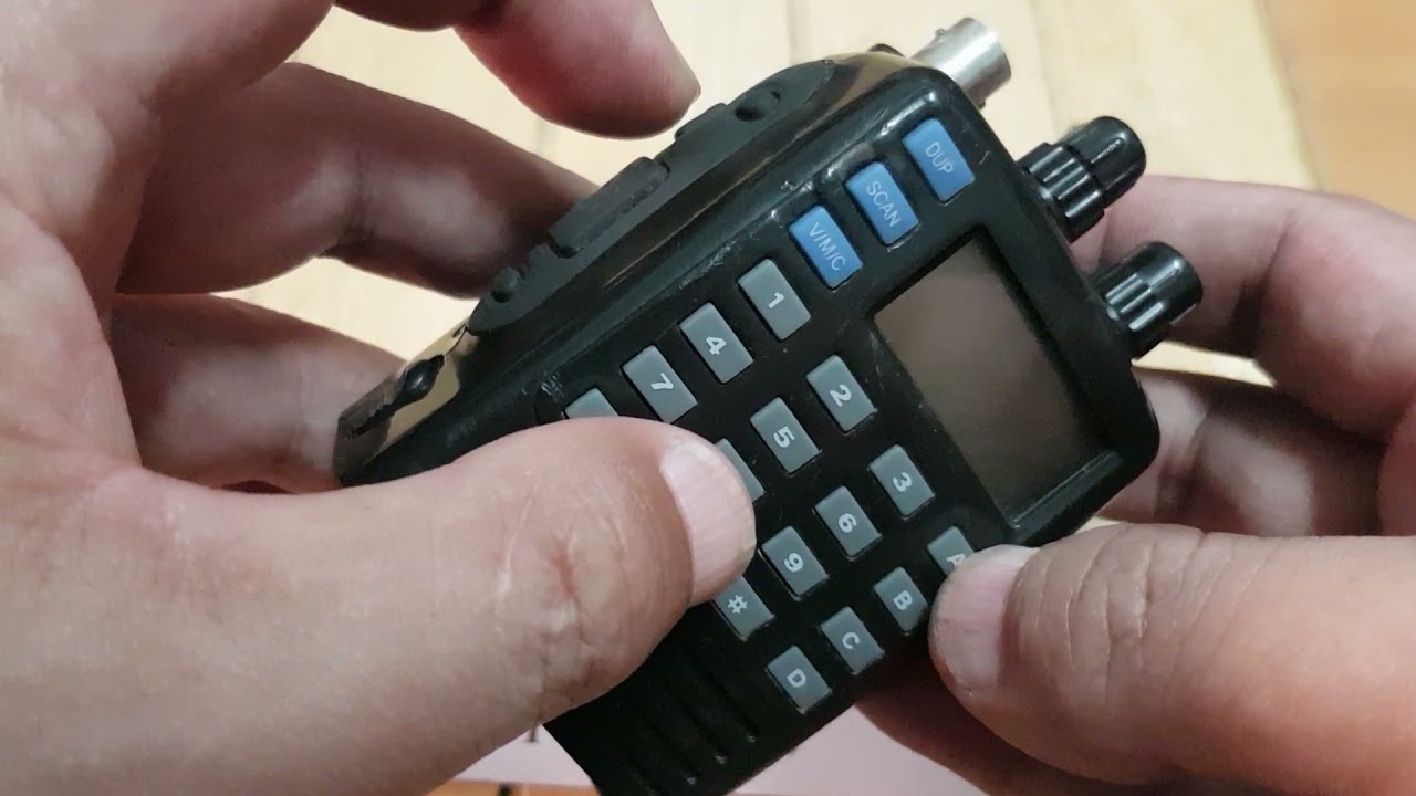 วิธีเปลี่ยนความถี่ให้เป็น CH ICOM 2GXAT