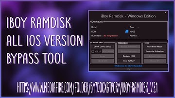 iBoy Ramdisk | iCloud Unlock | Free Unlock Tool | iCloud Bypass