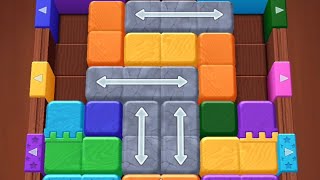 Wood Away Block Jam Level 335 Game Walkthrough Solution