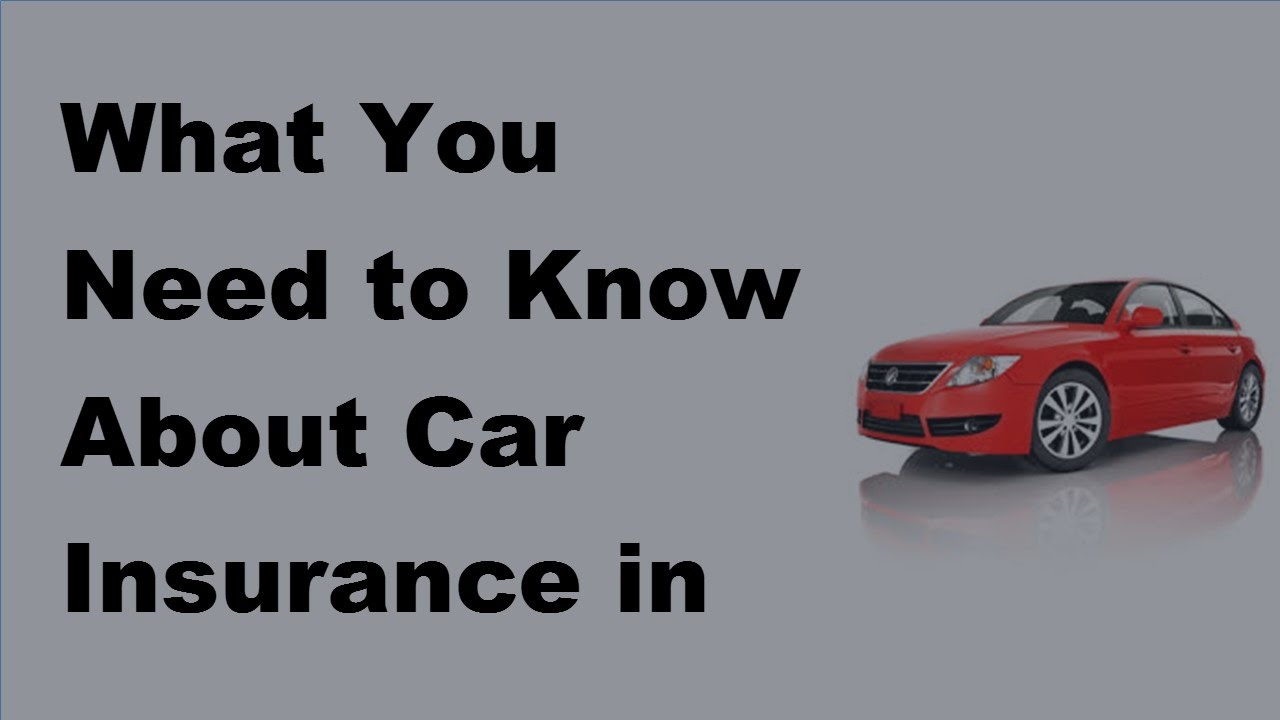 2017 Auto Insurance Tips What You Need to Know About Car Insurance in