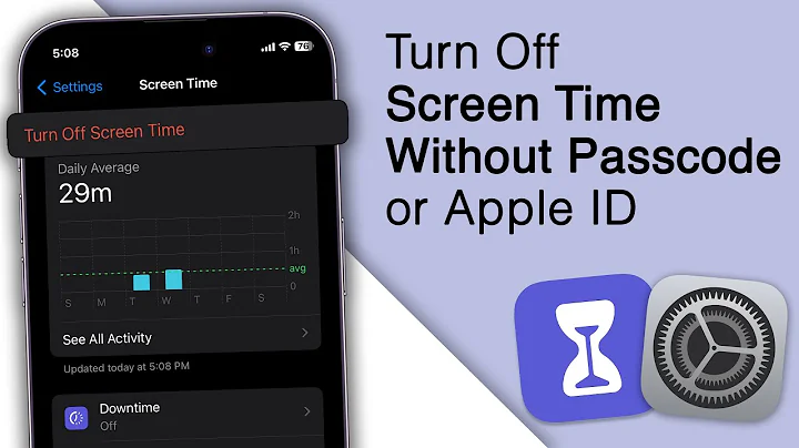 Turn Off Screen Time Without Password/Apple ID on iPhone! [2 Methods]