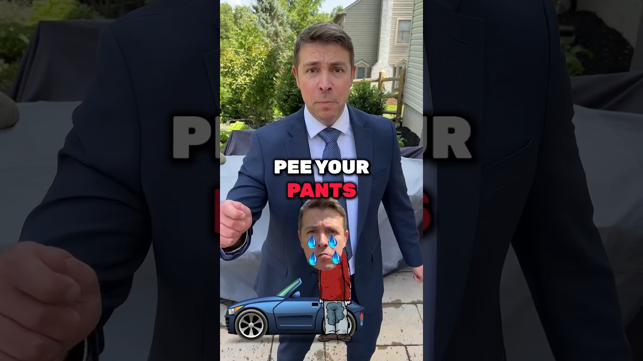 Pee Your Pants in a Car Accident!? #shorts