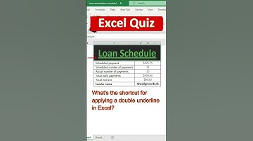 Excel Quiz #exceltipsandtricks