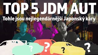 TOP 5 JDM Aut - Tohle jsou nejlegendárnější Japonský káry