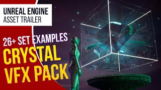 UE5 l 26  Crystal VFX Pack l Unreal Engine 5 (Trailer)