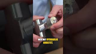Handpumpe mit Akkuschrauber elektrisch!? 🤯 #hydraulik #werkstatt #landtechnik