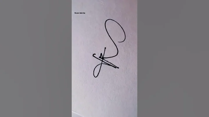 Super Stylish Signature 💯 #shorts #short #calligraphy #signature #shinewriter #status #tiktok #love