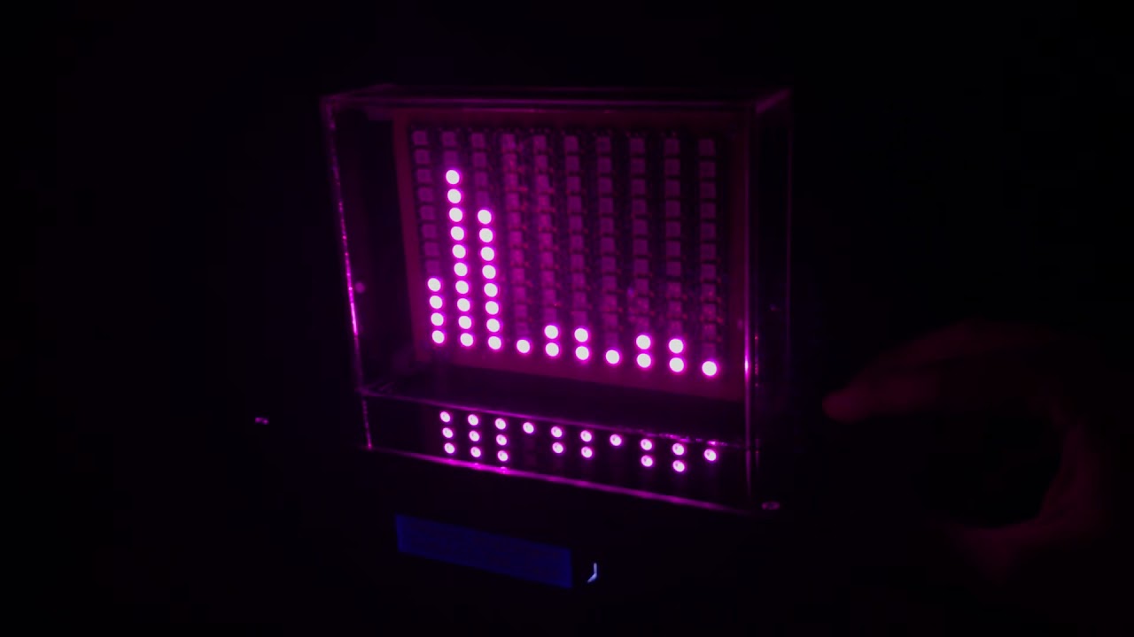 rangkaian led spectrum analyzer