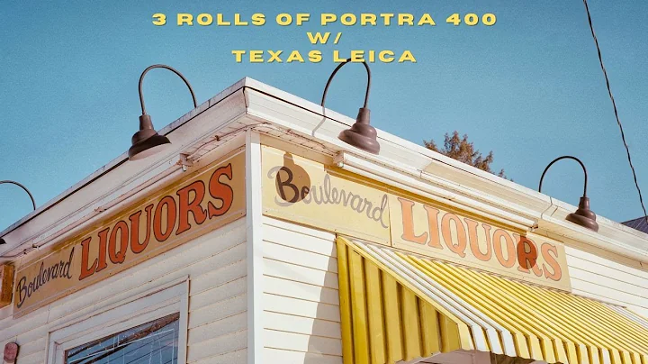3 Rolls of Portra 400 on Medium Format // Texas Le...