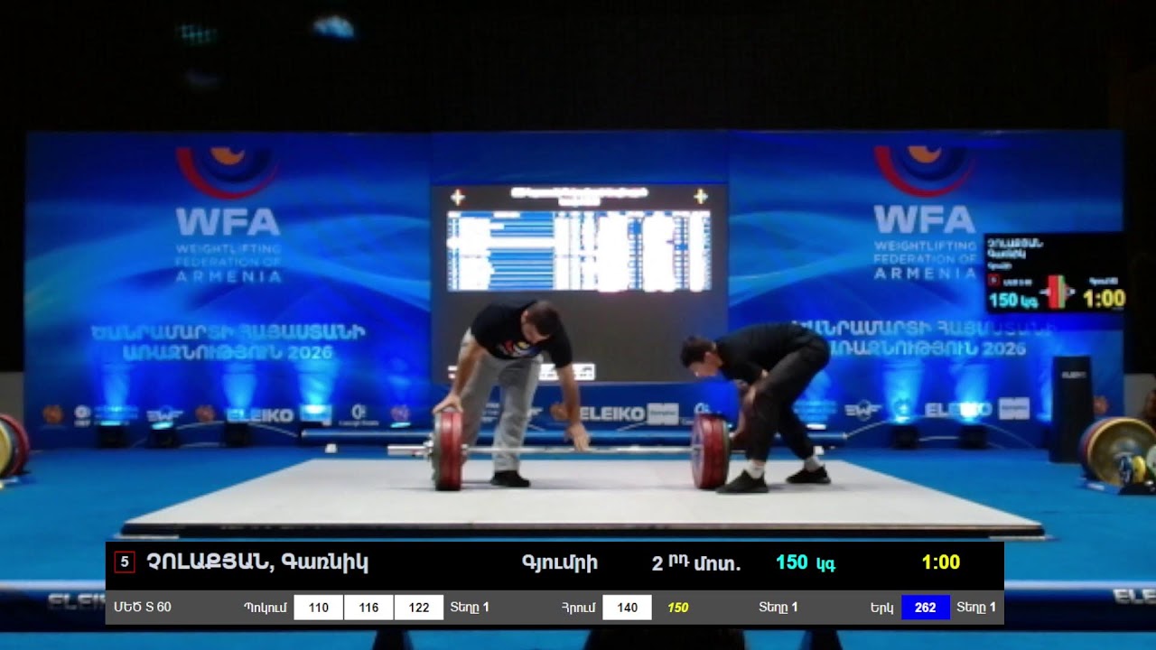 Man's 60, 65 kg Senior championship