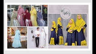 Trend Baju Muslim Gamis Hijab Mewah Elegan Buat Lebaran 2019 Sekarang Ini