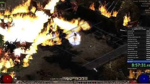 Kirine S9 PD2 HC : Sorc Uber Speedrun in 8:57:44