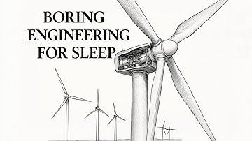 The Silent Power of the Wind: How Wind Turbines Really Work | Boring Engineering for Sleep