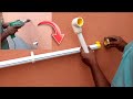 Water Pipe Line fittings at home 2024 | Water pipeline connection for Toilet &amp; Washroom
