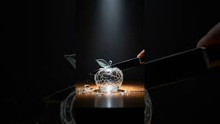 cut glass apple #expreiment #AI