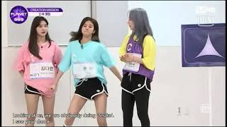 Wen Zhe Imitates Shoot dance \u0026 Ice Cream Dance from Kim Dayeon 😂😂.. #GirlsPlanet999 Ep.8