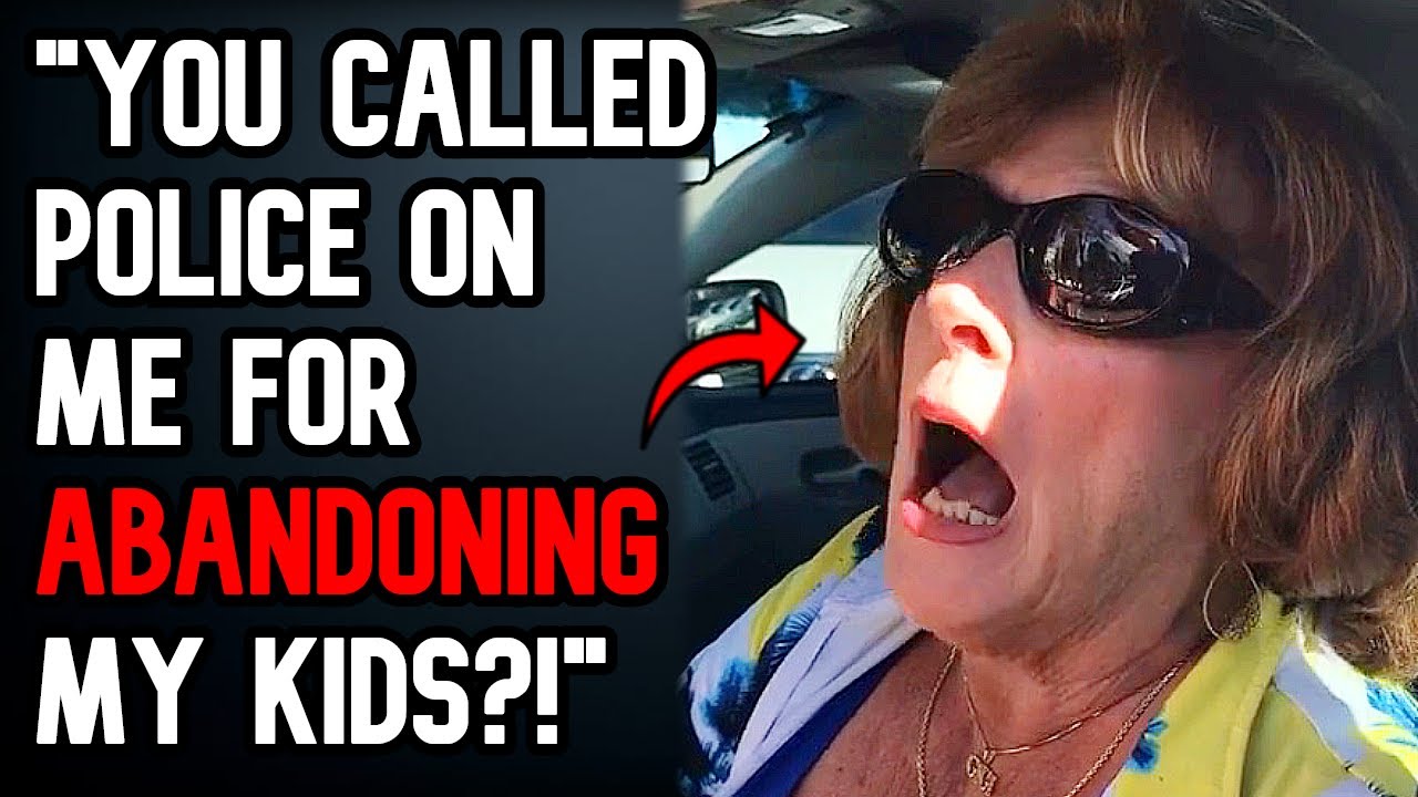 Карен бросает детей у моей двери, чтобы "присмотреть за ними", а потом приезжает полиция... - r/E...
