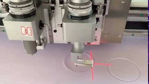 V cut tool, oscillating knife tool, double heads tool holder and RuiDa controller application