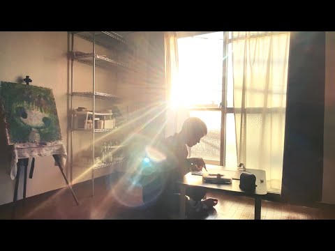 Painting in the sunset, a quiet winter vacation | Living Alone in