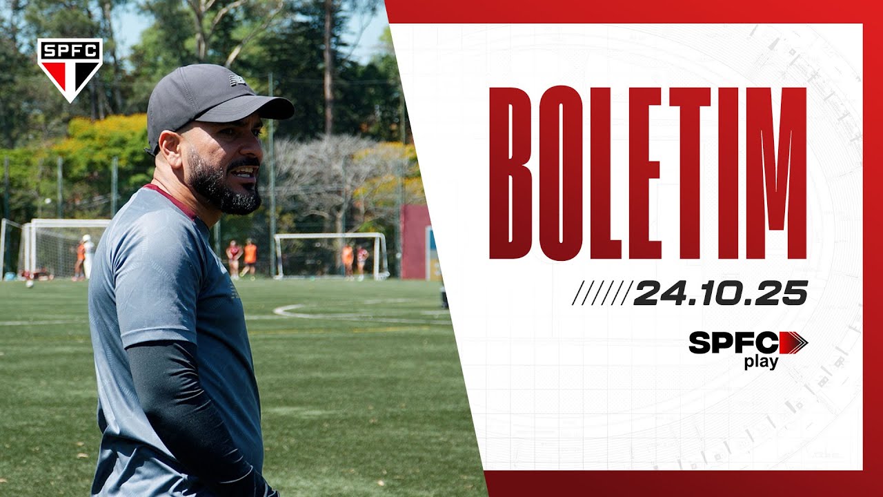 BOLETIM DO FEMININO: 24/10/2025 | SPFC PLAY
