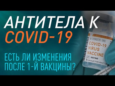 Антитела к коронавирус. Изменился ли уровень антител после первой вакцины?