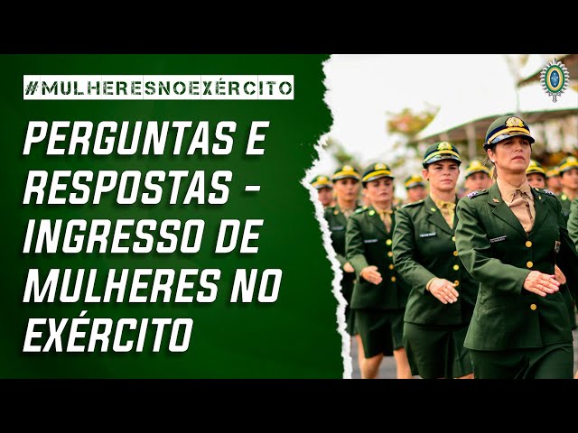 Mulheres podem chegar a general e comandar tropas do Exército - O