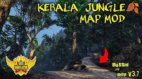 Bussid Map Mod V3.7_Download Full Detail Kerala Jungle🍂🌴 Road Map Mod For Bus simulator Indonesia